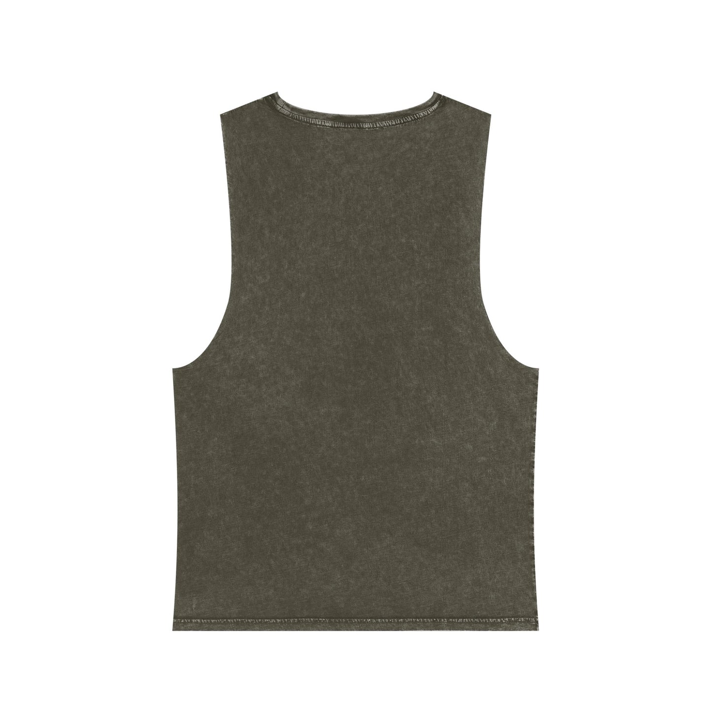 Stonewash Moss Tank Top — Logo