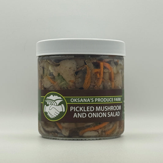 Mushroom & Onion Salad